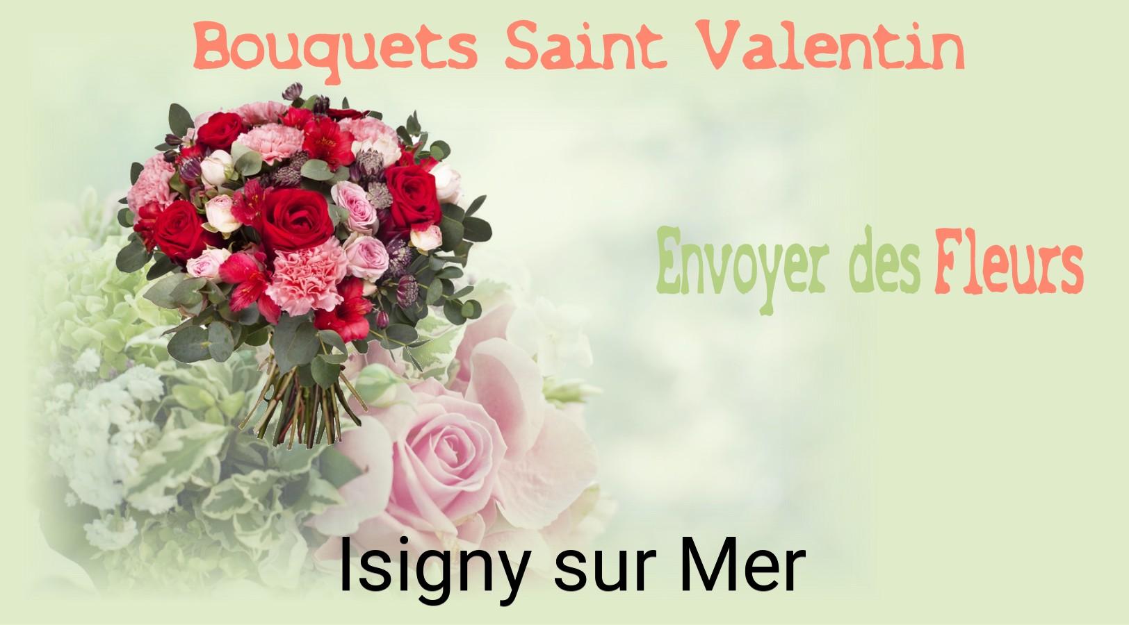Roses de Saint-Valentin livrées à Isigny-sur-Mer